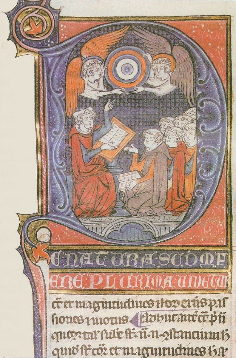 1301-1325 Maitre enseignant le cosmos Aristote Oeuvre.jpg